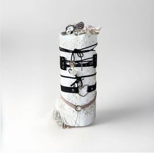 American Eagle outfitters Pearl bracelet, choker, necklace jewels anklet lot